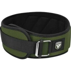 RDX SPORTS RDX RX4 Weightlifting Belt -Rdx Sports rdx rx4 weightlifting belt army green 5