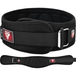 RDX SPORTS RDX RX4 Weightlifting Belt -Rdx Sports rdx rx4 weightlifting belt black 4