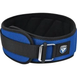 RDX SPORTS RDX RX4 Weightlifting Belt -Rdx Sports rdx rx4 weightlifting belt blue 5