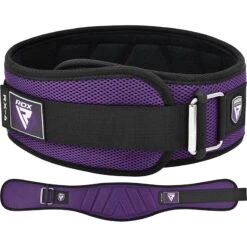 RDX SPORTS RDX RX4 Weightlifting Belt -Rdx Sports rdx rx4 weightlifting belt purple 4