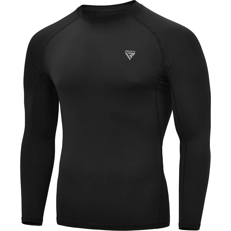 RDX SPORTS RDX T15 Long Sleeve Black Rash Guard 3 RDX SPORTS RDX T15 Long Sleeve Black Rash Guard