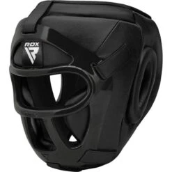 RDX SPORTS RDX T1 FULL FACE PROTECTION HEADGEAR UNBREAKABLE DETACHABLE CAGE GUARD -Rdx Sports rdx t1f head guard with removable face cage 1