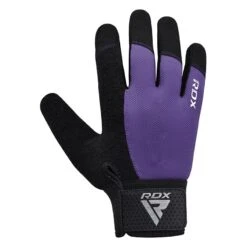 RDX SPORTS RDX W1F Full Finger Gym Workout Gloves -Rdx Sports rdx w1 full finger gym workout gloves purple 1