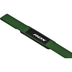 RDX SPORTS RDX W1 Sweat Wicking Gym Straps For Weightlifting Workouts -Rdx Sports rdx w1 weight training wrist straps army green 1 1