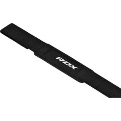 RDX SPORTS RDX W1 Sweat Wicking Gym Straps For Weightlifting Workouts -Rdx Sports rdx w1 weight training wrist straps black 1 1