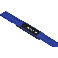 RDX SPORTS RDX W1 Sweat Wicking Gym Straps For Weightlifting Workouts -Rdx Sports rdx w1 weight training wrist straps blue 1 1
