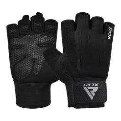 RDX SPORTS RDX W1H Gym Workout Gloves -Rdx Sports rdx w1h gym workout gloves black 5