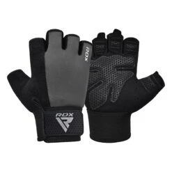RDX SPORTS RDX W1H Gym Workout Gloves -Rdx Sports rdx w1h gym workout gloves grey 4