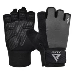 RDX SPORTS RDX W1H Gym Workout Gloves -Rdx Sports rdx w1h gym workout gloves grey 5