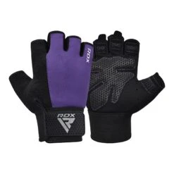 RDX SPORTS RDX W1H Gym Workout Gloves -Rdx Sports rdx w1h gym workout gloves purple 4