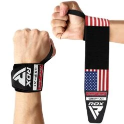 RDX SPORTS RDX W3AF WRIST SUPPORT WRAPS FOR WEIGHTLIFTING OEKO-TEX® Standard 100 Certified