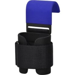 RDX SPORTS RDX W5 Weight Lifting Hook Straps -Rdx Sports rdx w5 weight lifting hook straps blue 3