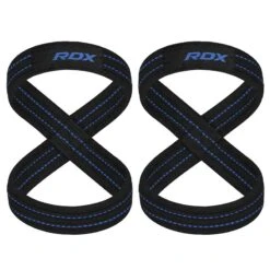 RDX SPORTS RDX Weight Lifting 8 Figure Strap -Rdx Sports rdx weight lifting 8 figure strap blue 2