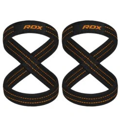 RDX SPORTS RDX Weight Lifting 8 Figure Strap -Rdx Sports rdx weight lifting 8 figure strap orange 2