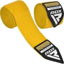 RDX SPORTS RDX WX Professional Boxing Hand Wraps -Rdx Sports rdx wx professional boxing hand wraps yellow 3