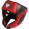 RDX SPORTS RDX F1 Kids Boxing Sparring Headgear Open Face -Rdx Sports red blue training head guard 1 1