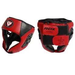 RDX SPORTS RDX F1 Kids Boxing Sparring Headgear Open Face -Rdx Sports red blue training head guard 5 1