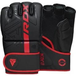 RDX SPORTS RDX F6 KARA MMA Grappling Gloves -Rdx Sports red kara mma grappling gloves 5