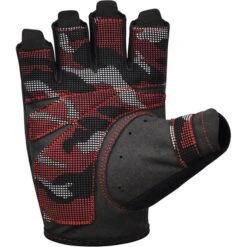RDX SPORTS RDX T2 WEIGHTLIFTING GLOVES -Rdx Sports red t2 half taining gym gloves 9