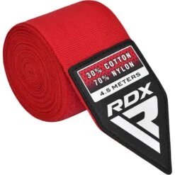 RDX SPORTS RDX WX Professional Boxing Hand Wraps -Rdx Sports red hand wraps 2
