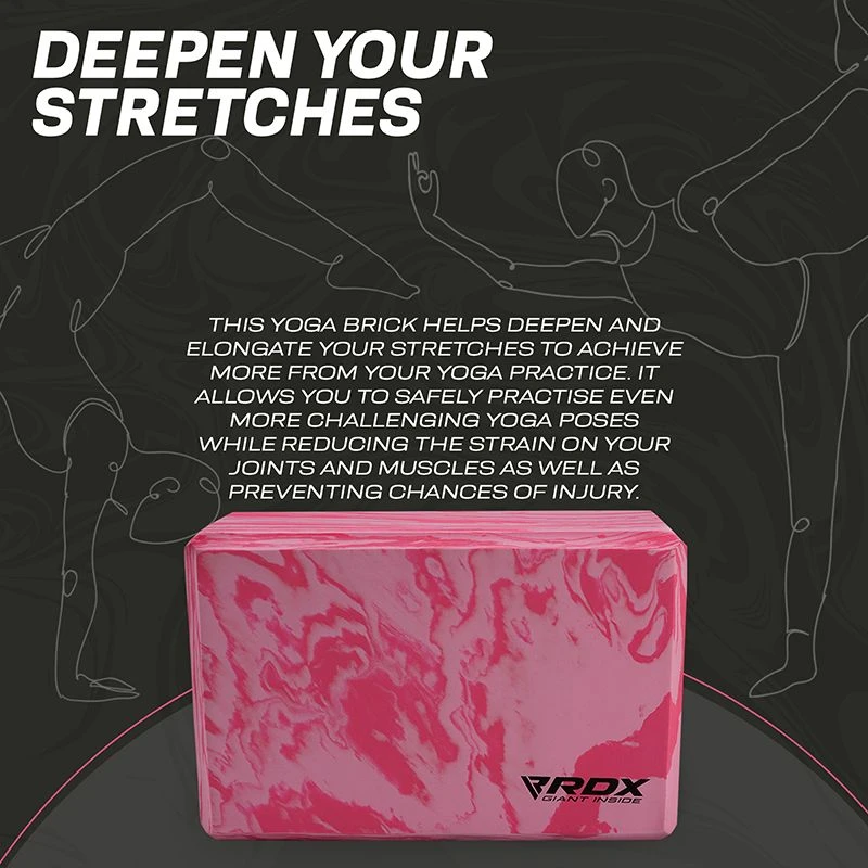 RDX SPORTS RDX RP EVA Foam High Density Non-Slips Yoga Block 6 RDX SPORTS RDX RP EVA Foam High Density Non-Slips Yoga Block - Image 4