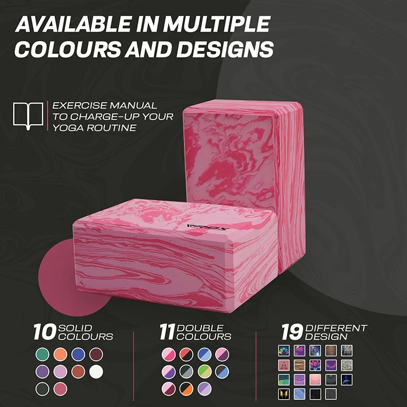 RDX SPORTS RDX RP EVA Foam High Density Non-Slips Yoga Block 8 RDX SPORTS RDX RP EVA Foam High Density Non-Slips Yoga Block - Image 6