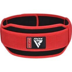 RDX SPORTS RDX RX5 Weightlifting Belt -Rdx Sports rx5 weightlifting belt red 2