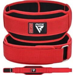 RDX SPORTS RDX RX5 Weightlifting Belt -Rdx Sports rx5 weightlifting belt red 5