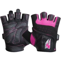 RDX SPORTS RDX S5 Short Finger Ladies Fitness Gym Gloves -Rdx Sports s5 weight lifting gloves 4 1