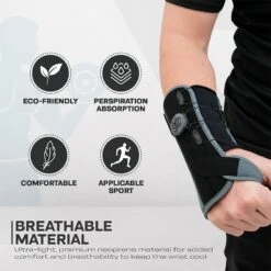 RDX SPORTS RDX SB FlexDIAL FDA Approved Wrist Brace 15 RDX SPORTS RDX SB FlexDIAL FDA Approved Wrist Brace -Rdx Sports sb fda approved wrist brace adjustable compression support with flexdial 6