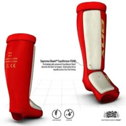 RDX SPORTS RDX SI MMA Gel Padded Lightweight Shin Instep Guard OEKO-TEX® Standard 100 Certified -Rdx Sports si mma shin instep guards 10