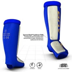 RDX SPORTS RDX SI MMA Gel Padded Lightweight Shin Instep Guard OEKO-TEX® Standard 100 Certified -Rdx Sports si mma shin instep guards 3