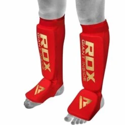RDX SPORTS RDX SI MMA Gel Padded Lightweight Shin Instep Guard OEKO-TEX® Standard 100 Certified -Rdx Sports si mma shin instep guards 9