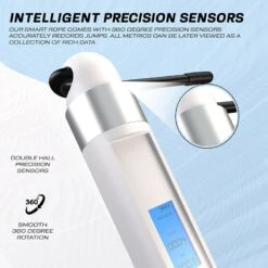 RDX SPORTS RDX 75P Rechargeable 10.3ft Smart Digital Counter Jump Rope With USB & App -Rdx Sports smart skipping rope with hd display digital counter usb and app 4