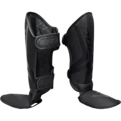 RDX SPORTS RDX T15 Noir MMA Gel Padded Shin Instep Guards -Rdx Sports t15 black shin instep guard 3