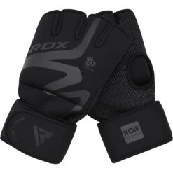 RDX SPORTS RDX T15 Noir Gel Padded Inner Gloves Hook & Loop Wrist Strap Knuckle Protection -Rdx Sports t15 noir inner gloves black 7 4