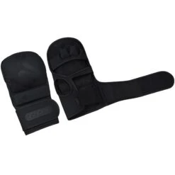 RDX SPORTS RDX T15 Noir Hybrid MMA Grappling Gloves With Best Knuckle Protection -Rdx Sports t15 noir mma sparring gloves 4