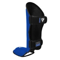 RDX SPORTS RDX T1 MMA Black Shin Instep Guard -Rdx Sports t1 blue white 2 1