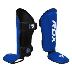 RDX SPORTS RDX T1 MMA Black Shin Instep Guard -Rdx Sports t1 blue white 3 1