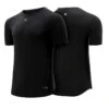 RDX SPORTS RDX T1 Black Short Sleeves Sweat-Wicking Workout Gym T-Shirt -Rdx Sports t1 short sleeve t shirt black 1 13