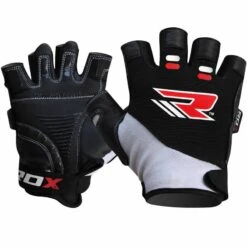 RDX SPORTS RDX S3 Hector Short Finger Heavy Weightlifting Workout Gym Gloves -Rdx Sports wga s3w 5
