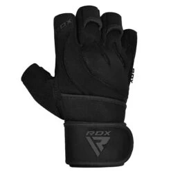RDX SPORTS RDX L4 Open Finger Weightlifting Gym Gloves 23 RDX SPORTS RDX L4 Open Finger Weightlifting Gym Gloves -Rdx Sports wgm l4 black 5 3