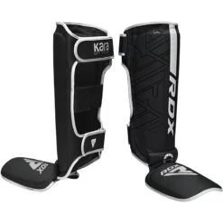 RDX SPORTS RDX F6 KARA MMA Shin Instep Guards -Rdx Sports white kara protective shin guard 1 4